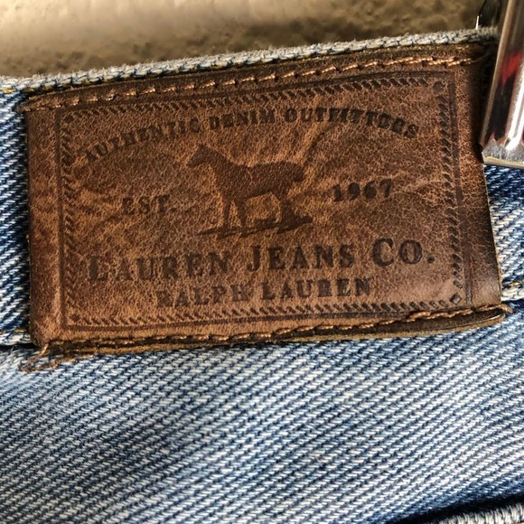 Ralph Lauren Jeans Blue Light Denim Straight Leg Size 10 - Picture 8 of 15